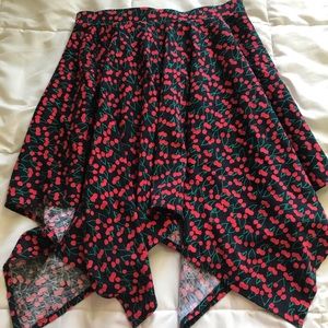 girls cherry skirt